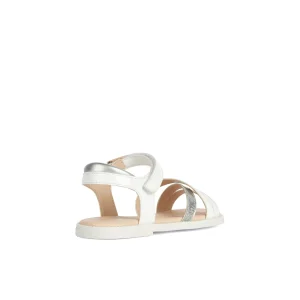 Geox nu pieds sandales j5235d blanc