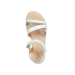 Geox nu pieds sandales j5235d blanc