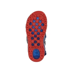 Geox nu pieds sandales j350qa bleu rouge