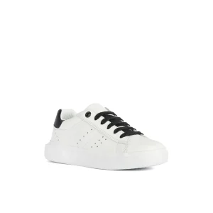 Geox premiers pas j25gca blanc noir