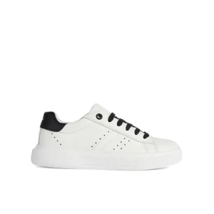 Geox premiers pas j25gca blanc noir