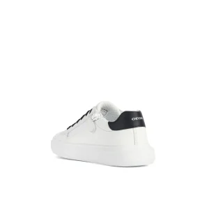Geox premiers pas j25gca blanc noir