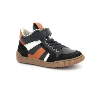 Kickers baskets et sneakers wincky cdt noir multicouleurs
