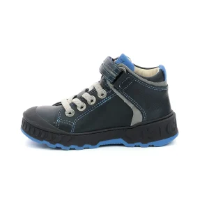 Kickers baskets et sneakers kick teen marine