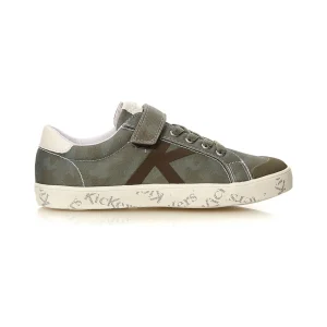 Kickers baskets et sneakers gody kaki