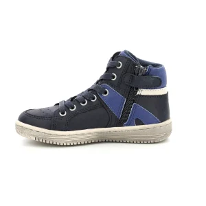 Kickers baskets et sneakers lowell marine multicouleurs