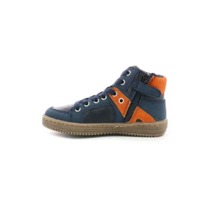 Kickers baskets et sneakers lowell marine multicouleurs