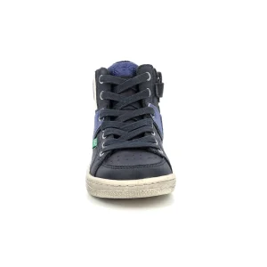 Kickers baskets et sneakers lowell marine multicouleurs