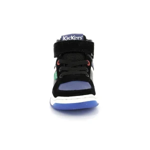 Kickers baskets et sneakers kickalien noir