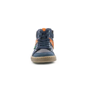 Kickers baskets et sneakers lowell marine multicouleurs