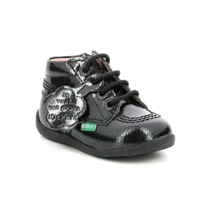 Kickers bottines billista zip noir