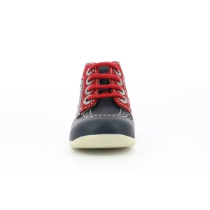 Kickers bottines bonbon marine
