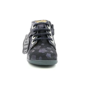 Kickers bottines bonzip 2 marine