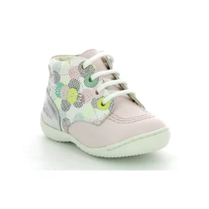 Kickers bottines gullyzip blanc