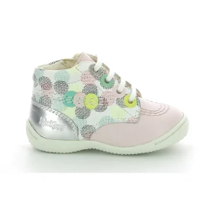 Kickers bottines gullyzip blanc