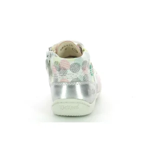 Kickers bottines gullyzip blanc
