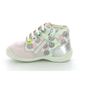 Kickers bottines gullyzip blanc