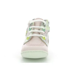 Kickers bottines gullyzip blanc