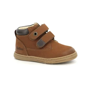 Kickers bottines tackeasy marron