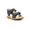 Kickers nu pieds sandales platino marine