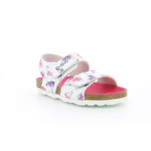 Kickers nu pieds sandales summerkro blanc