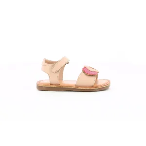 Kickers nu pieds sandales dyastar rose