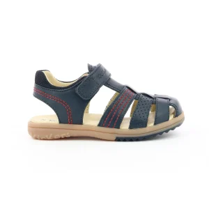 Kickers nu pieds sandales platinium marine