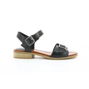 Kickers nu pieds sandales bucidi noir