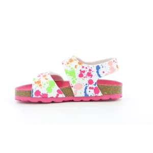 Kickers nu pieds sandales summerkro blanc