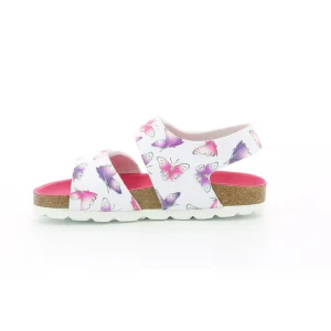 Kickers nu pieds sandales summerkro blanc