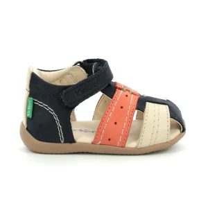 Kickers nu pieds sandales bigbazar 2 marine