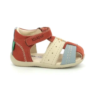 Kickers nu pieds sandales bigbazar 2 marron