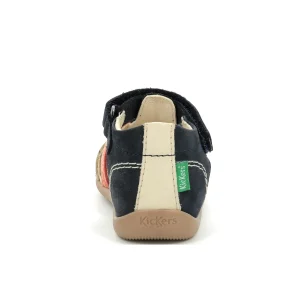 Kickers nu pieds sandales bigbazar 2 marine