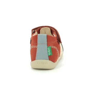 Kickers nu pieds sandales bigbazar 2 marron