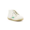 Kickers premiers pas billy 2 blanc
