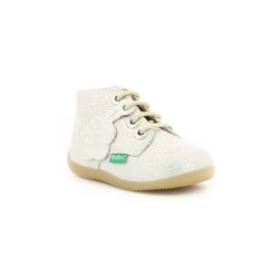 Kickers premiers pas billy 2 blanc