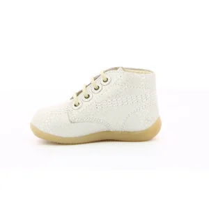 Kickers premiers pas billy 2 blanc