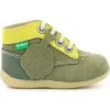 Kickers premiers pas bonbon 2 vert