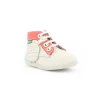 Kickers premiers pas bonzip 2 blanc