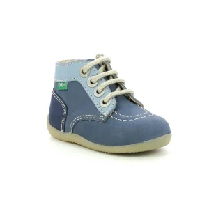 Kickers premiers pas bonzip 2 bleu