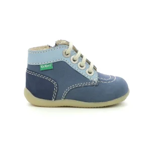 Kickers premiers pas bonzip 2 bleu