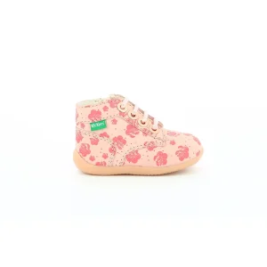 Kickers premiers pas bonzip 2 rose