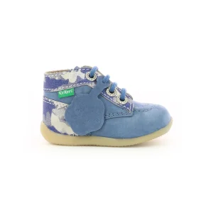 Kickers premiers pas bonzip 2 bleu