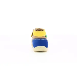 Kickers premiers pas bonzip 2 beige