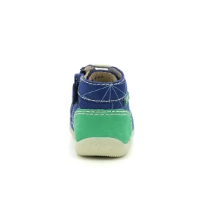 Kickers premiers pas bonzip 2 bleu