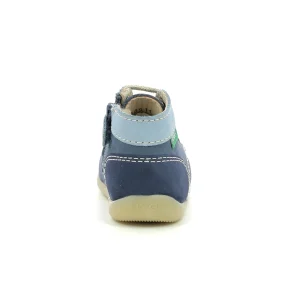 Kickers premiers pas bonzip 2 bleu