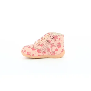 Kickers premiers pas bonzip 2 rose