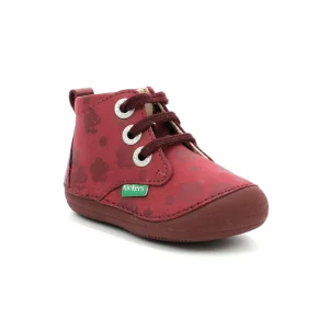 Kickers premiers pas soniza rouge
