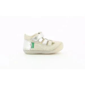 Kickers premiers pas sushy argent
