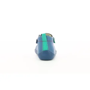 Kickers premiers pas wazzap bleu